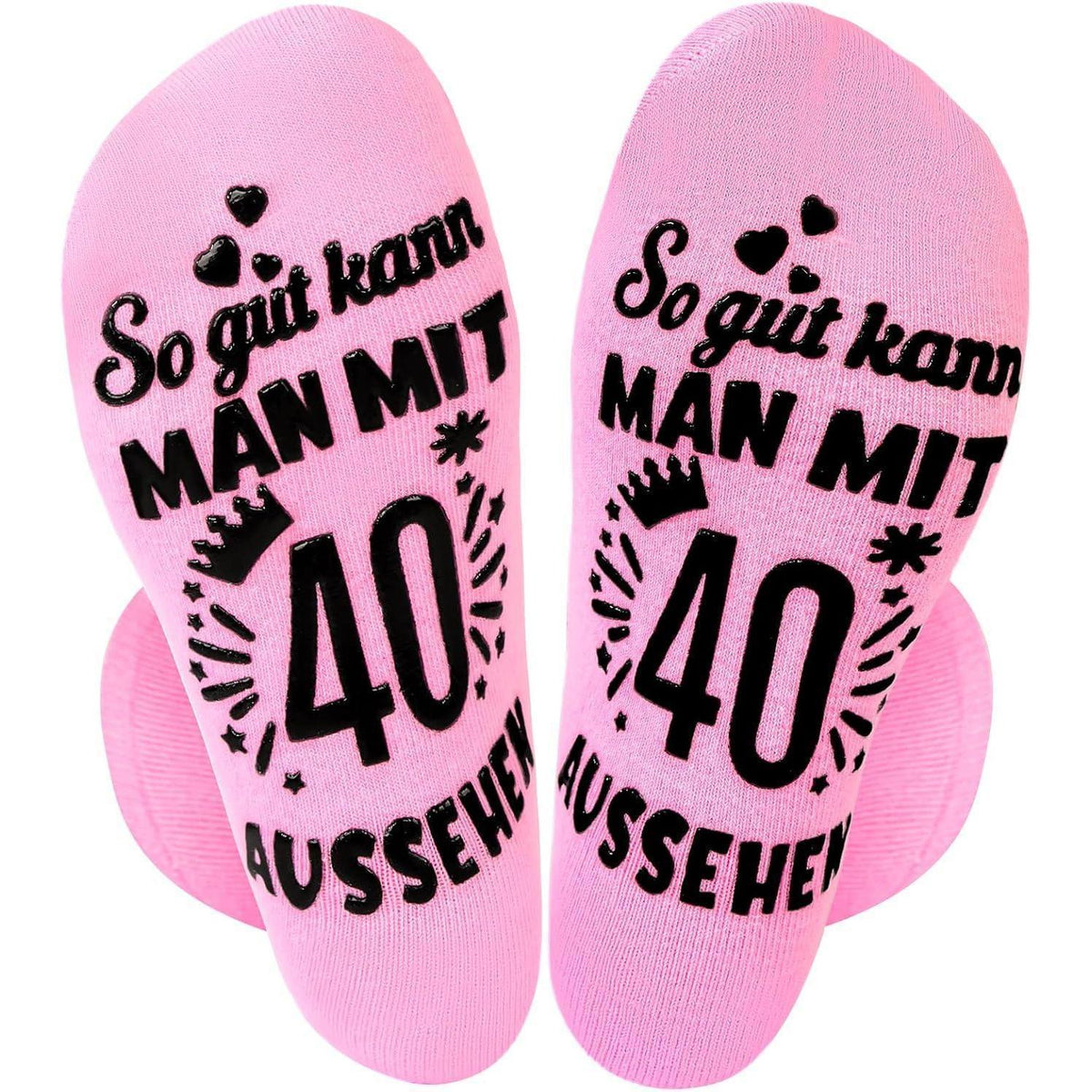 Geburtstags Socken Damen Baumwolle – Geschenkidee 40. Geburtstag