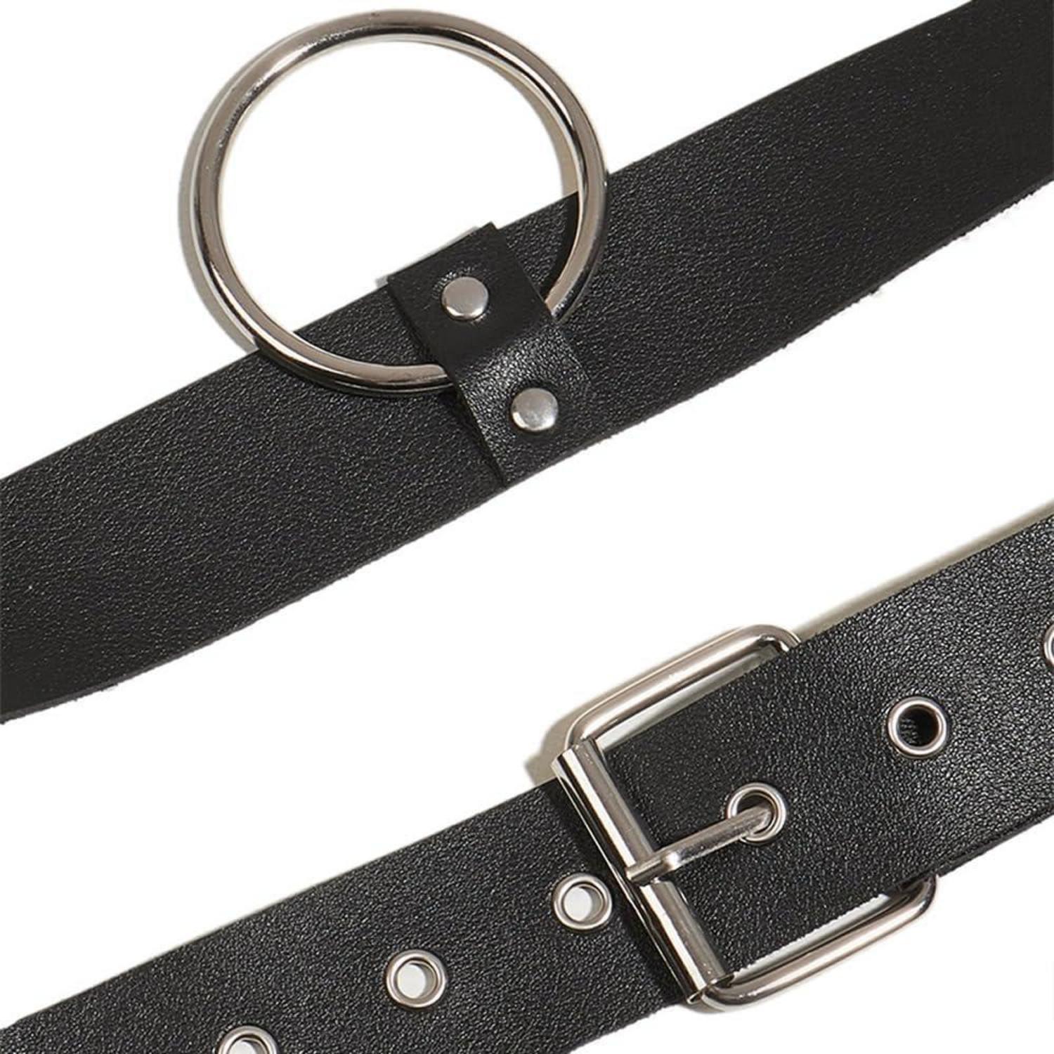 Damen Sexy Punk Leder Bein Harness Oberschenkel Holster Strumpfband Harajuku