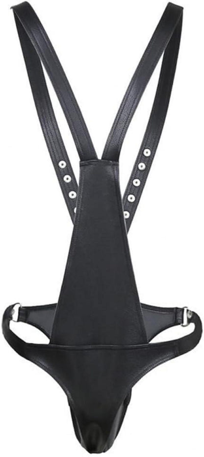 Harness Herren Leder Punk Body Brust Penis Dildo Gay Fetisch Bondage