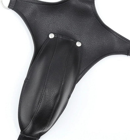 Punk Leder Body Brust Harness Männer Gay SM Fetisch Bondage