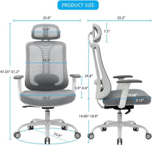 Ergonomischer Bürostuhl mit Mesh Rückenlehne und
