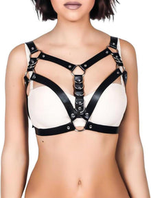 Punk Leder Harness Gothic Brustgurte Frauen Bondage Erotik