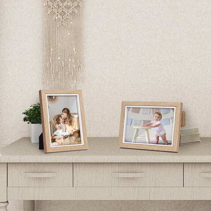Shampsen 13x18 Bilderrahmen Holzmaserung Design mit echtem