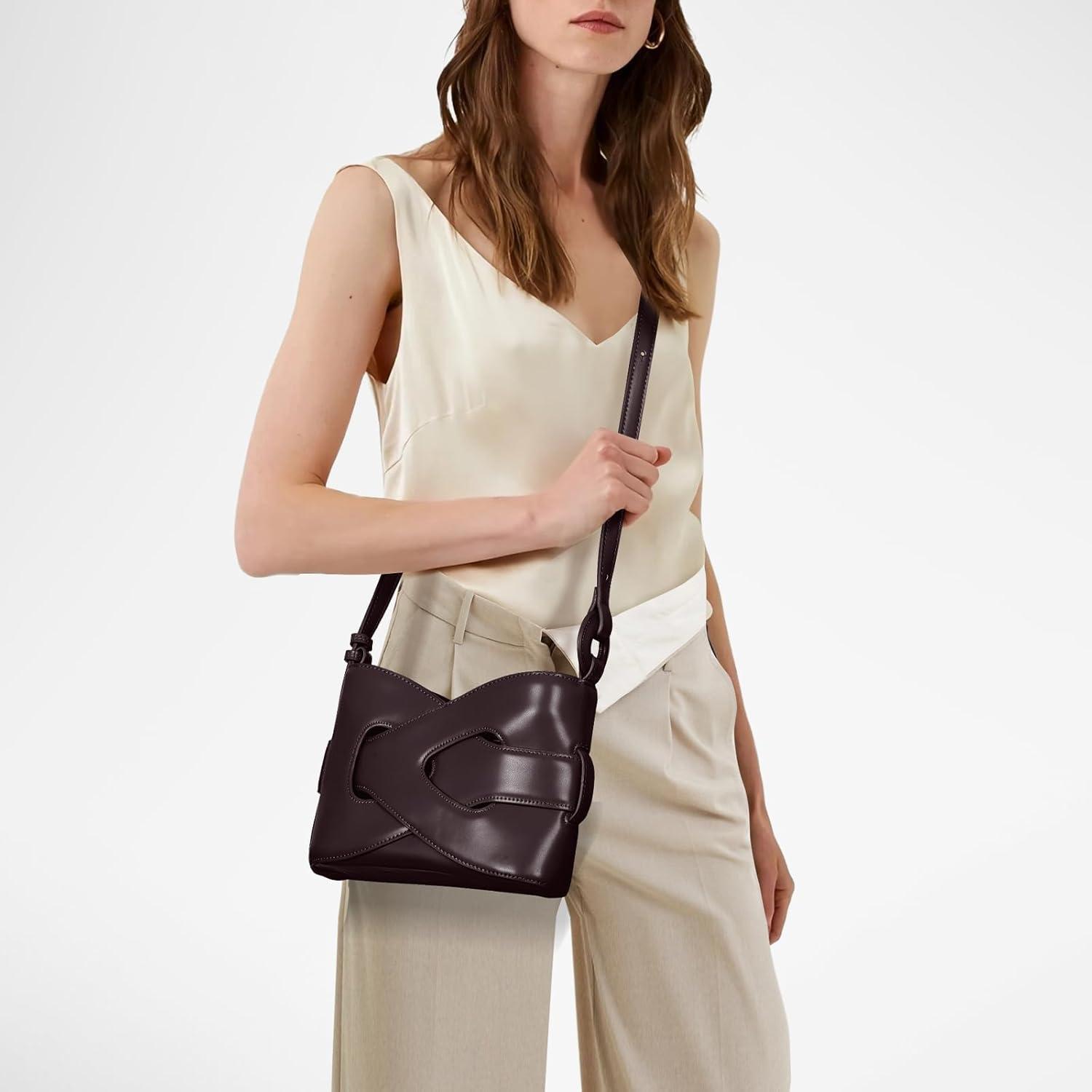 Kleine Vintage Handtasche Damen Hobo Bag Schultertasche