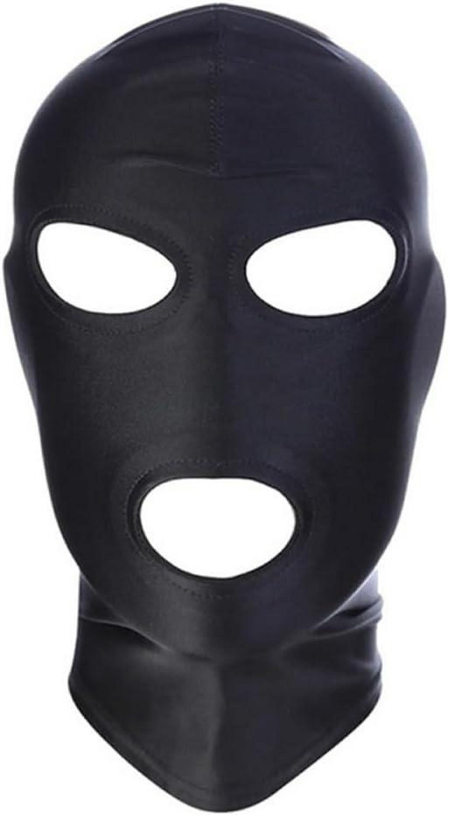 BDSM Kopfmaske Bondage Spandex Erotische Gesichtsmaske für Rollenspiel