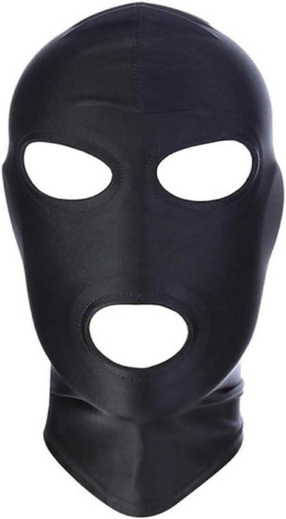 BDSM Kopfmaske Bondage Spandex Erotische Gesichtsmaske für Rollenspiel