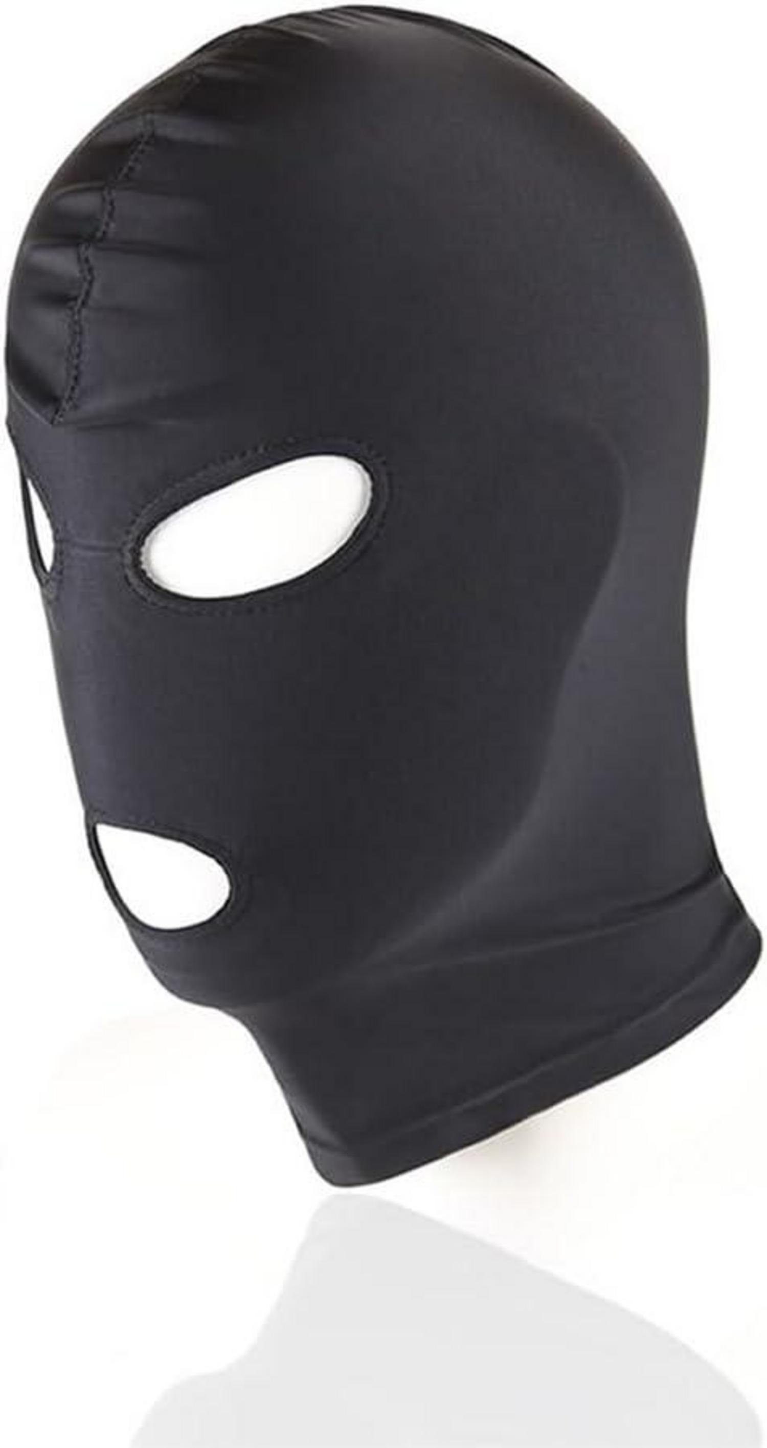 BDSM Kopfmaske Bondage Spandex Gesichtsmaske Augenbinde Full Face Cover