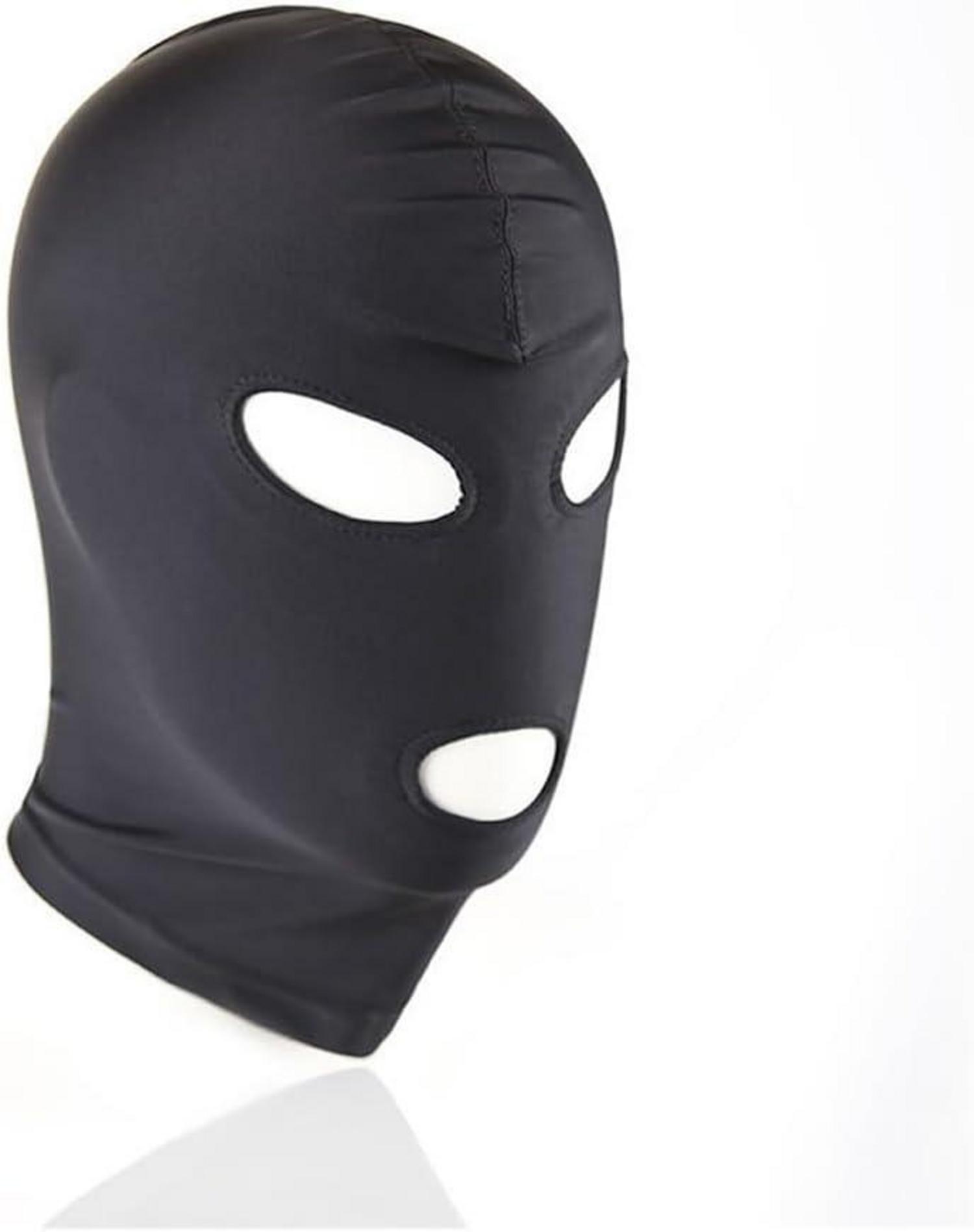 BDSM Kopfmaske Bondage Spandex Augenbinde Vollgesichtsmaske SM Toys