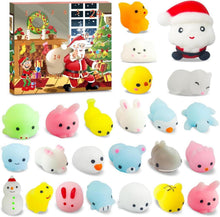 Adventskalender 24 Mochi Squishies Weihnachts Countdown Kalender