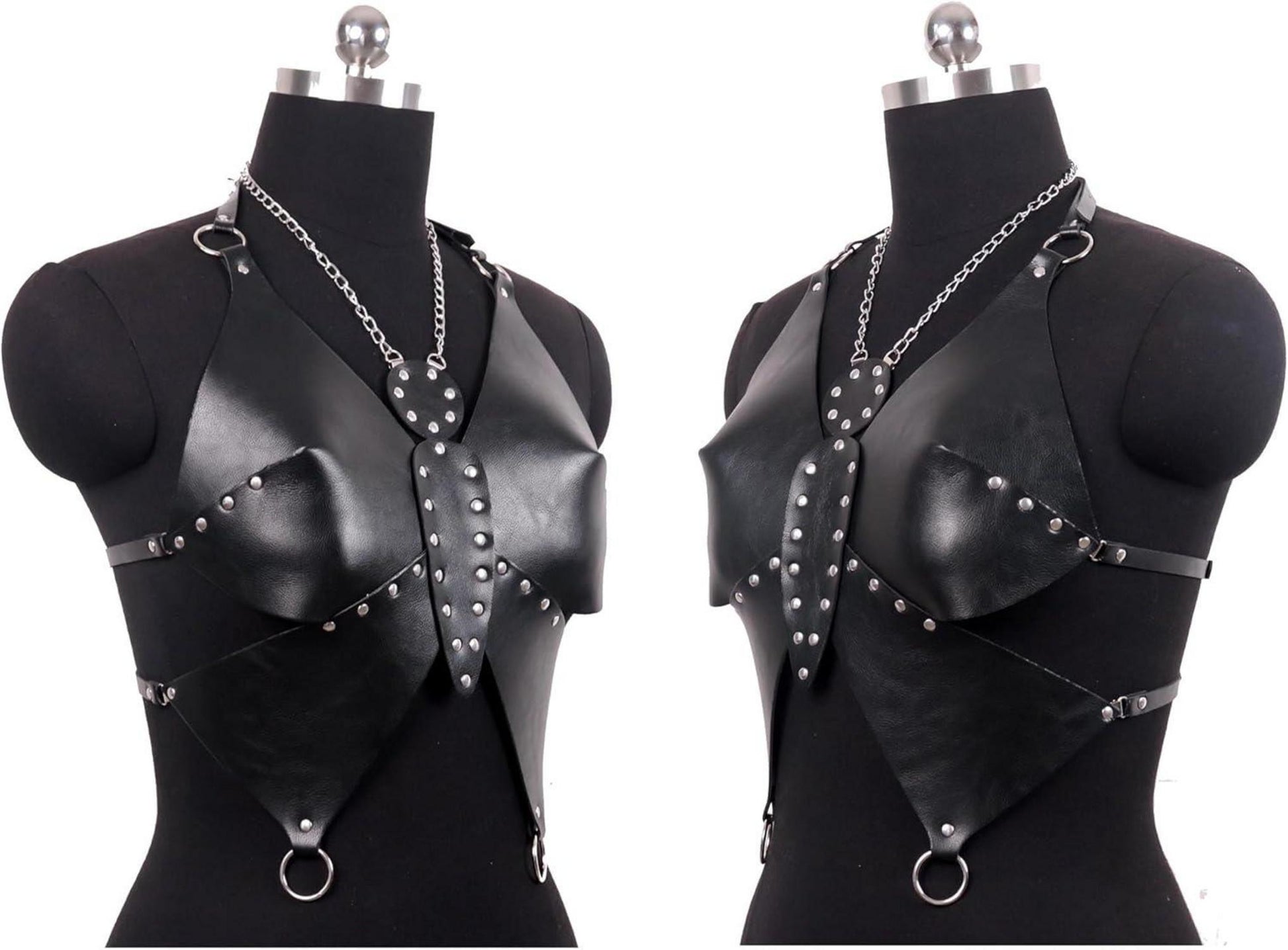 Damen Punk Leder Body Harness Gothic Bondage Erotik Cosplay BDSM