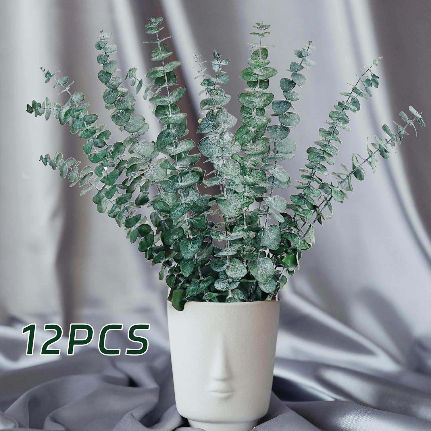 Getrockneter Eukalyptus Dekoblumen Trockenblumen Hochzeit Tischdeko (12
