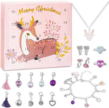 Adventskalender für Kinder, DIY Schmuck Set, Überraschungsbox