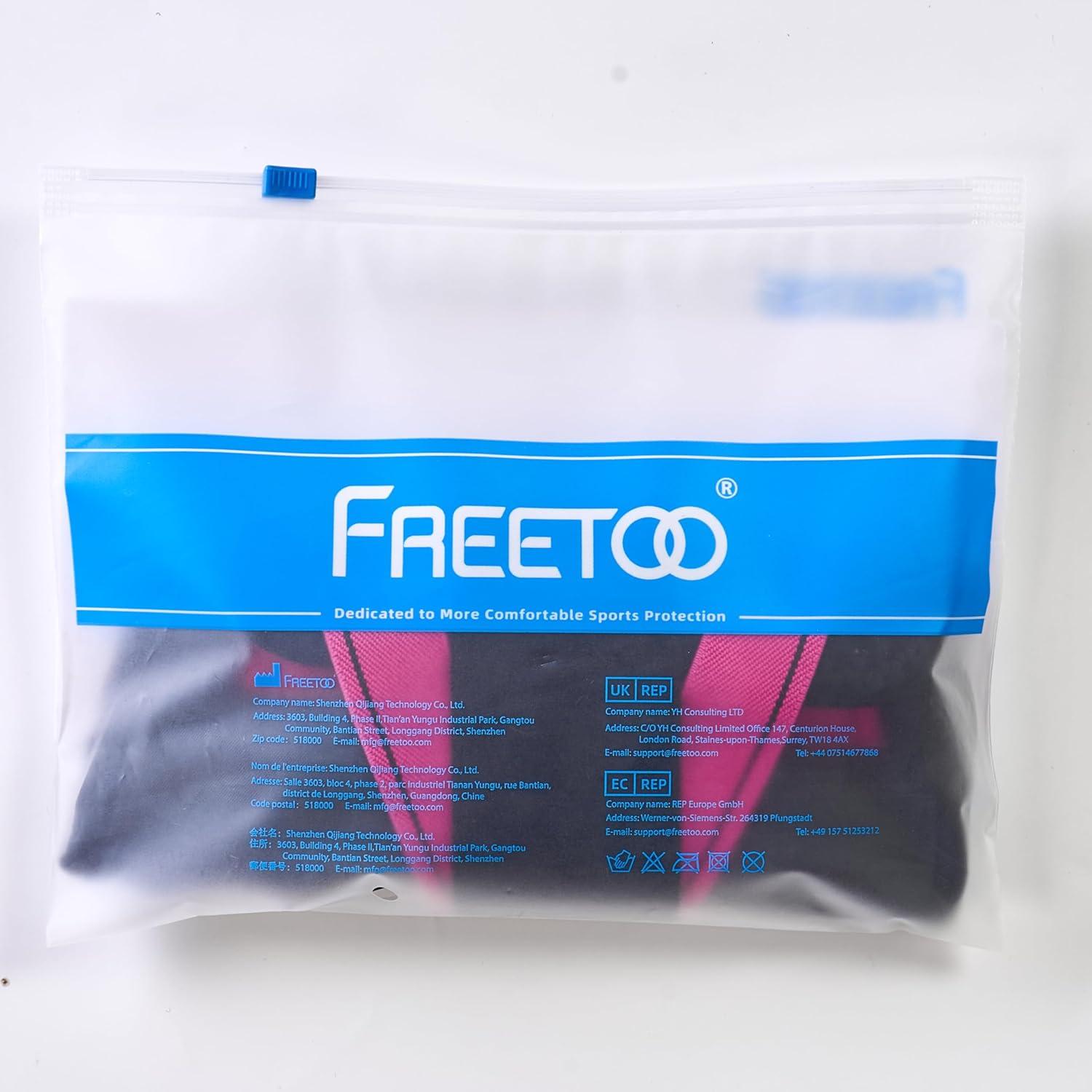 FREETOO Leicht-Passform Handgelenkstütze mit Bionisch Karpaltunnel Schiene für RSI, Sehnenscheidenentzündung - L/XL, Rechts, Kirschrot