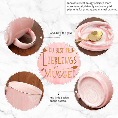 Lustige Geschenk Tasse mit Spruch - Du bist mein Lieblings Muggel