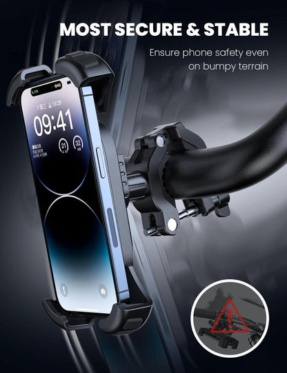 Universal Handyhalterung Fahrrad Motorrad 360° Lenkerhalter für iPhone