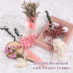 Gemischte Getrocknete Blumen Natur Trockenblumen DIY Basteln Rosa