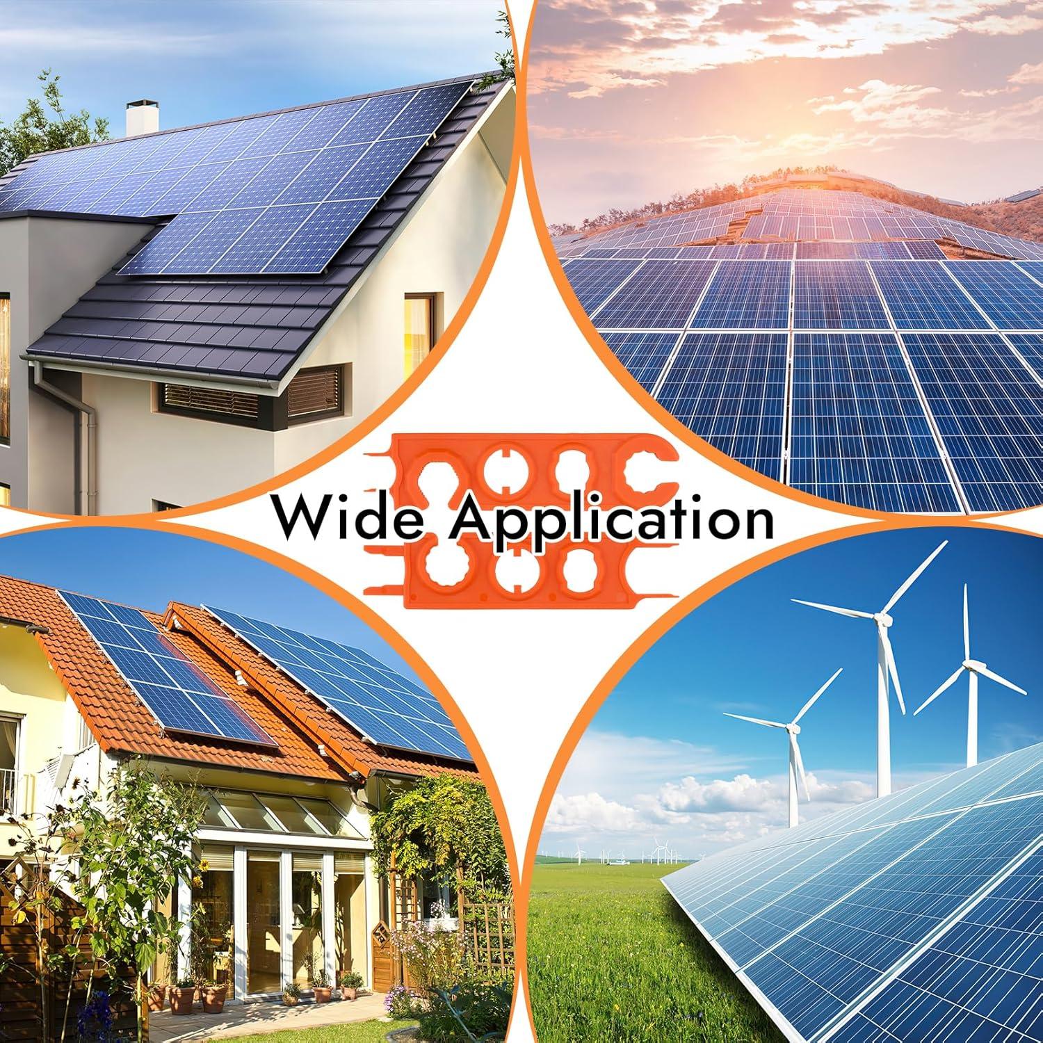 2er Set Solar Schraubenschlüssel MC4 Werkzeug Solarpanel Kabel Steckverbinder