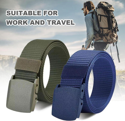 TSHAOUN 3er-Pack Nylon Arbeitsgürtel Herren 130CM Canvasgürtel