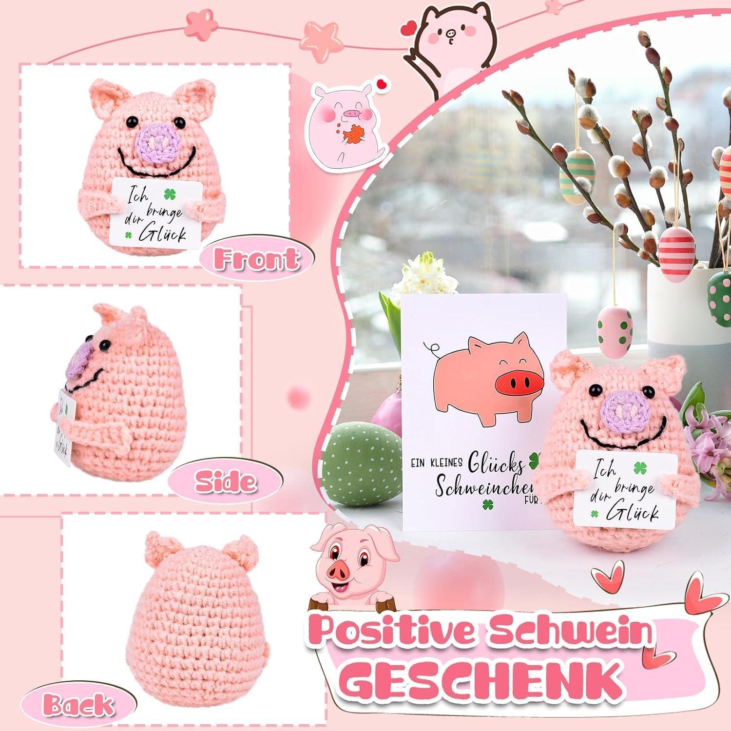 Glücksschweinchen Positive Geschenke Prüfung Besserung