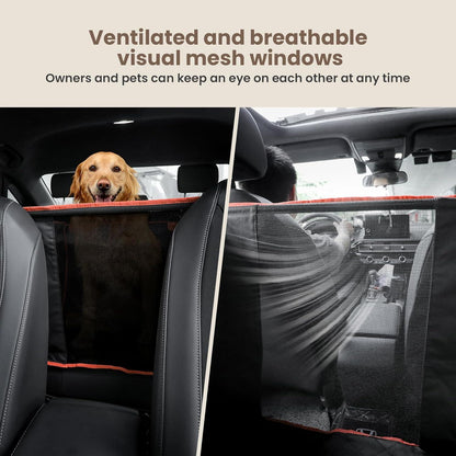 Hundeautositz Mittel M 60x50x55cm für sichere Autofahrten