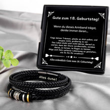 Lederarmband Herren 18. Geburtstag Geschenk Coole