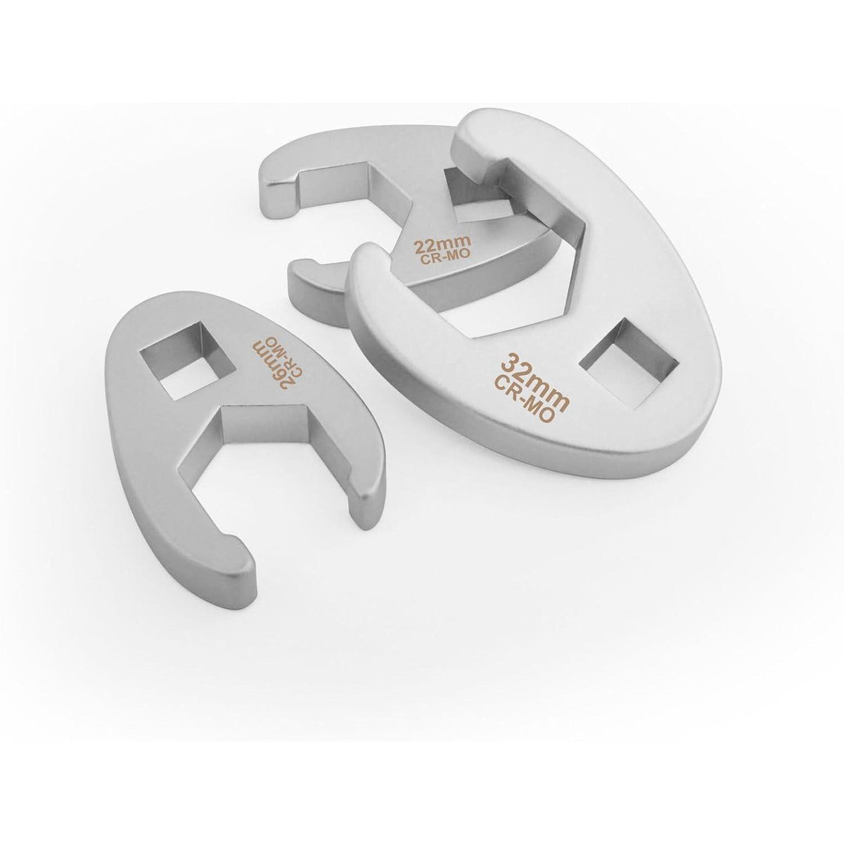 Hahnenfußschlüssel-Satz 13-tlg. 1/2" Antrieb Metrisch 20-32mm mit Verlängerung