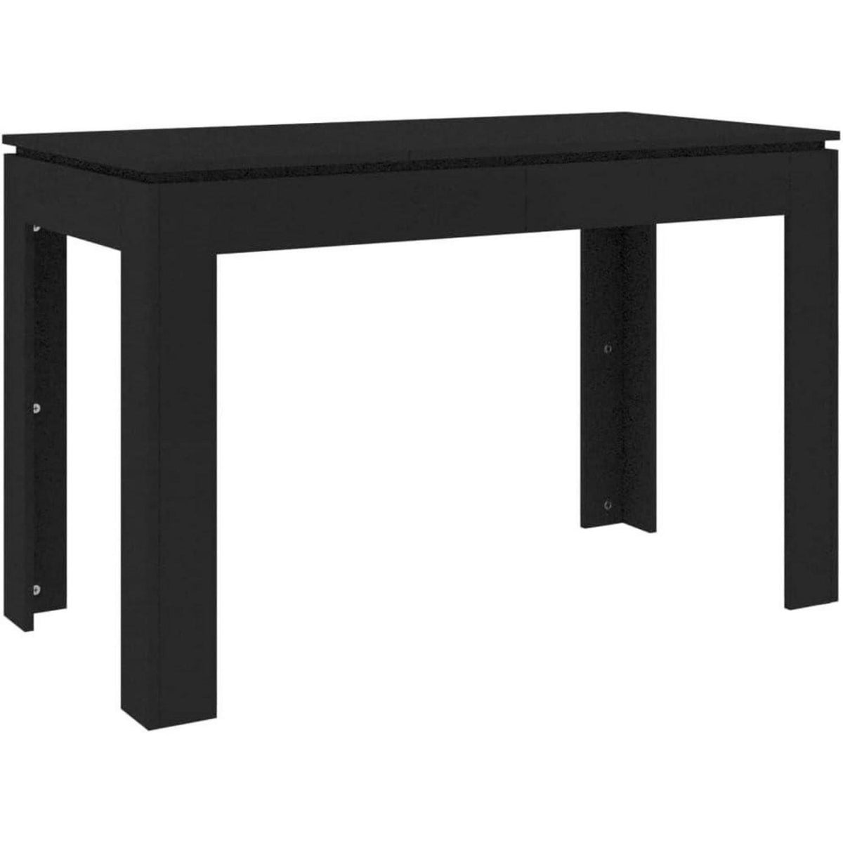 Esstisch Schwarz 120x60 cm – Minimalistisch & Elegant
