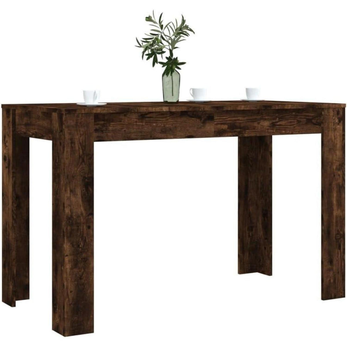 Esstisch Rauch Eiche 120x60 cm – Minimalistisch & Stabil
