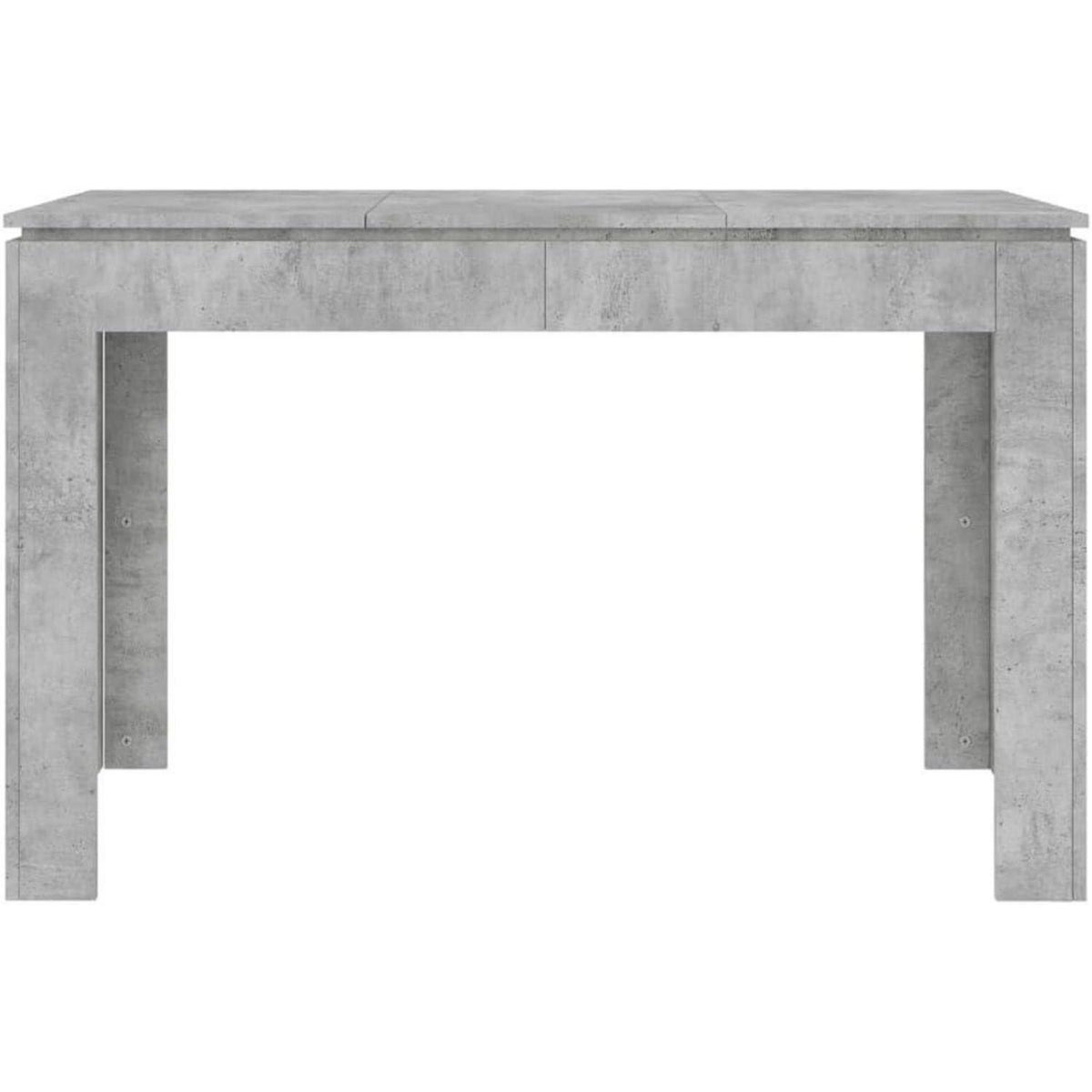 Minimalistischer Esstisch 120x60 cm – Betongrau