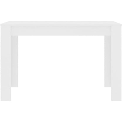 Weißer Esszimmertisch 120x60 cm – Minimalistisch & Stabil