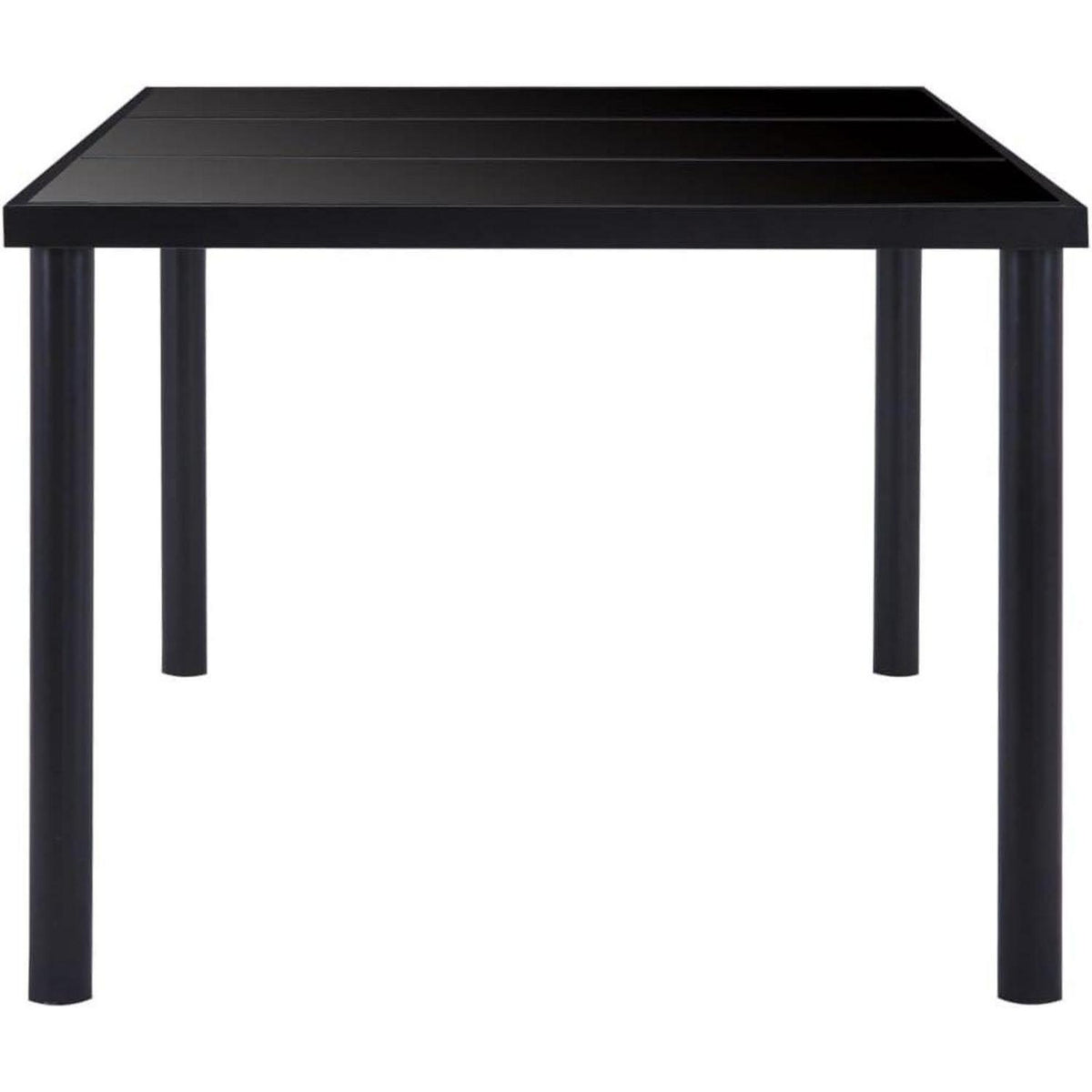 Esstisch Altholz Schwarz 160x80x75cm – Retro Einrichtungszauber