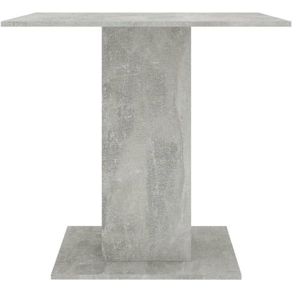 Esstisch Küchentisch 80x80 cm Betongrau – Stabil & Modern