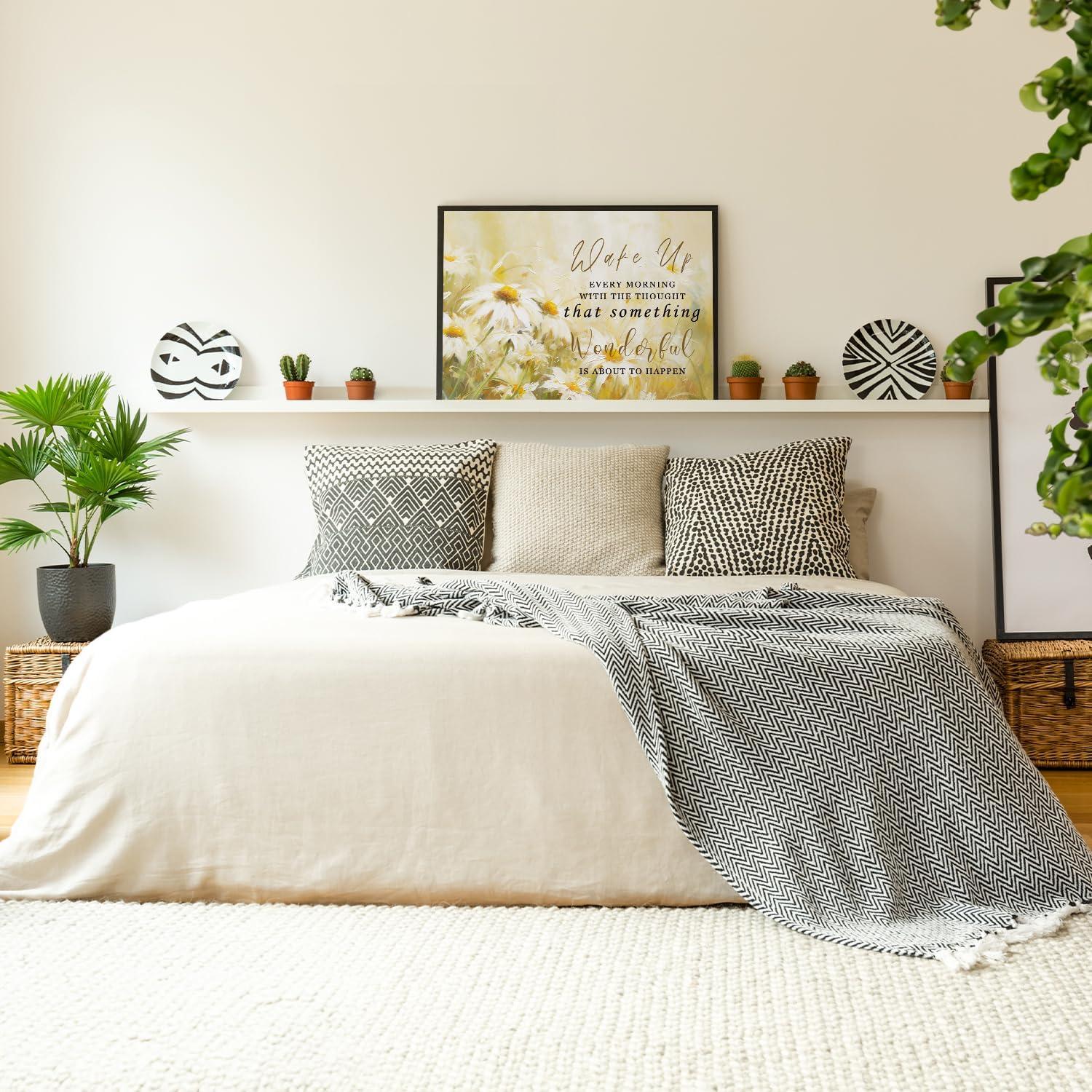 Motivierendes Leinwand Poster Inspirierendes Zitat