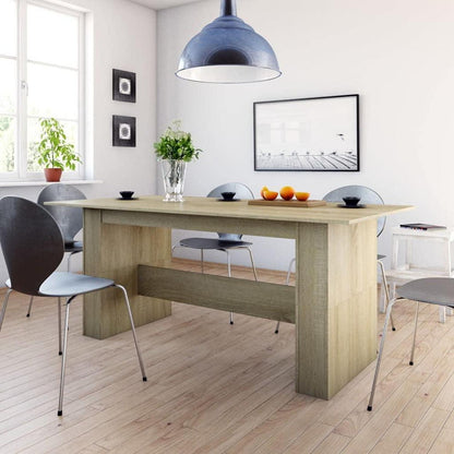 Esstisch Sonoma Eiche 180x90 cm – Rechteckiger Küchentisch