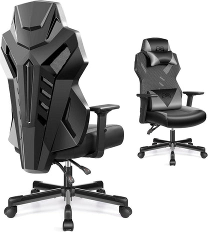 Video Gaming Stuhl Atmungsaktiv Racing Style Verstellbare Rückenlehne