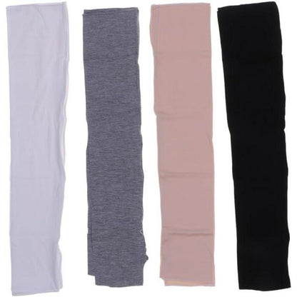 Armstulpen Damen 4er-Set – Baumwolle, UV-Schutz & Atmungsaktiv