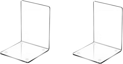 Buchstützen Acryl Transparent Rutschfesten Aufklebern Halter