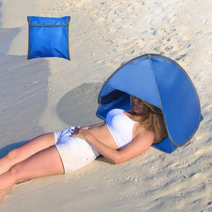 Mini Kopfzelt Strand Sonnenschutz Pop Up tragbar UV-beständig