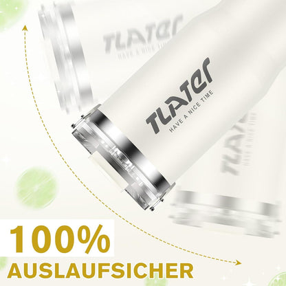 Kaffeebecher to Go 30 oz Trinkflasche Strohhalm Deckel Vakuum Edelstahl