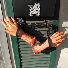 Halloween Deko Hand Horror Garten Accessoires Party Set
