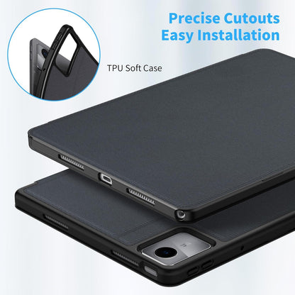 EasyAcc Lenovo Tab M11 TB330 2024 Hülle - Stifthalter Folio Schutzhülle
