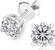 Moissanite Ohrringe 925 Silber Damen VVS1 D Moissanit Diamant 4
