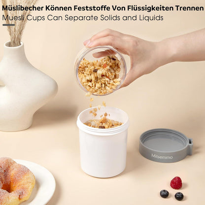 Müslibecher to Go Kinder Müsli Cup Cornflakes