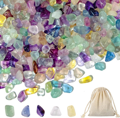 Edelstein Perlen Set 400pcs Naturstein Perlenschmuck DIY Kit