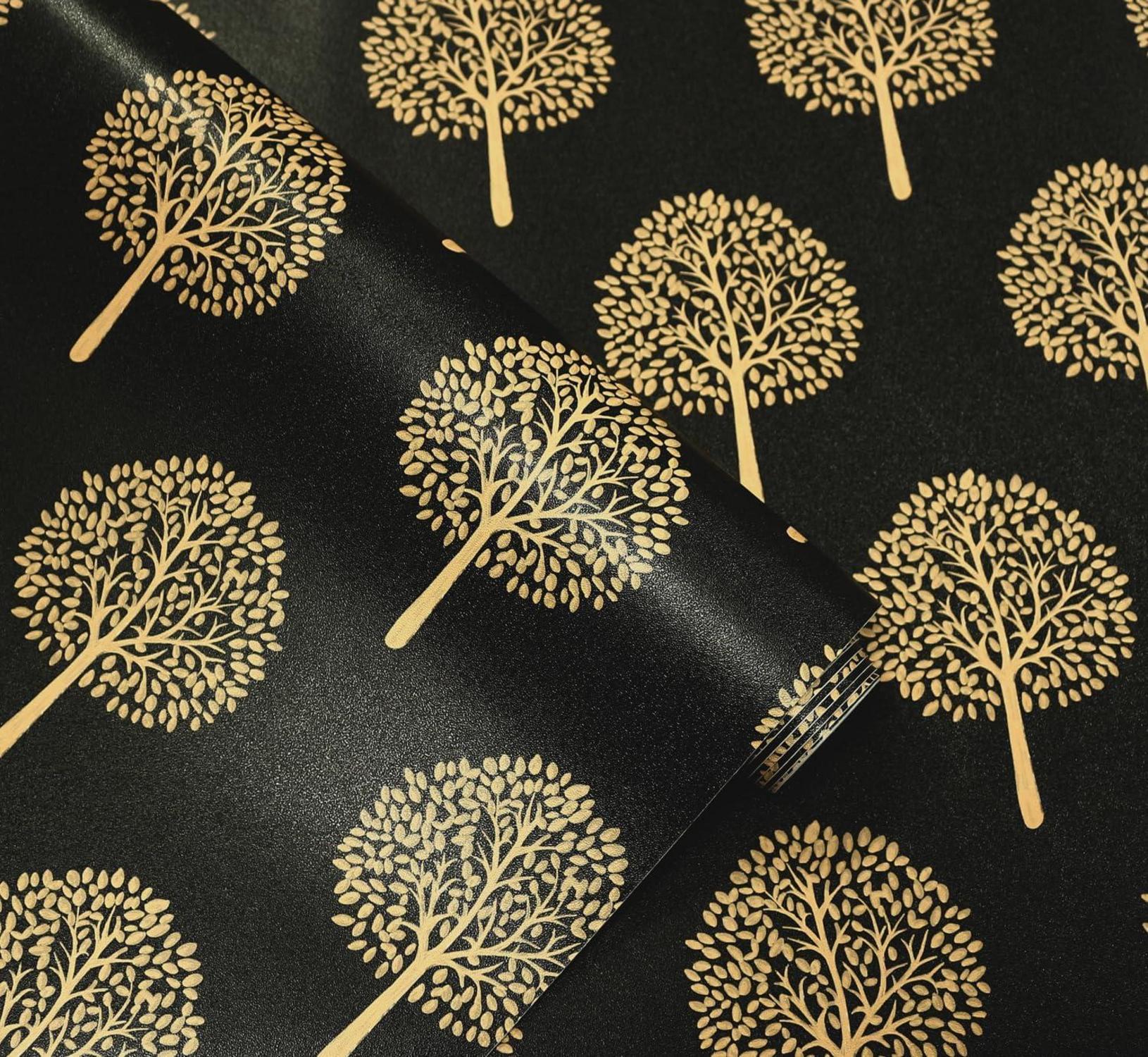 Selbstklebende Baum Tapete PVC Vinyl 44X600cm
