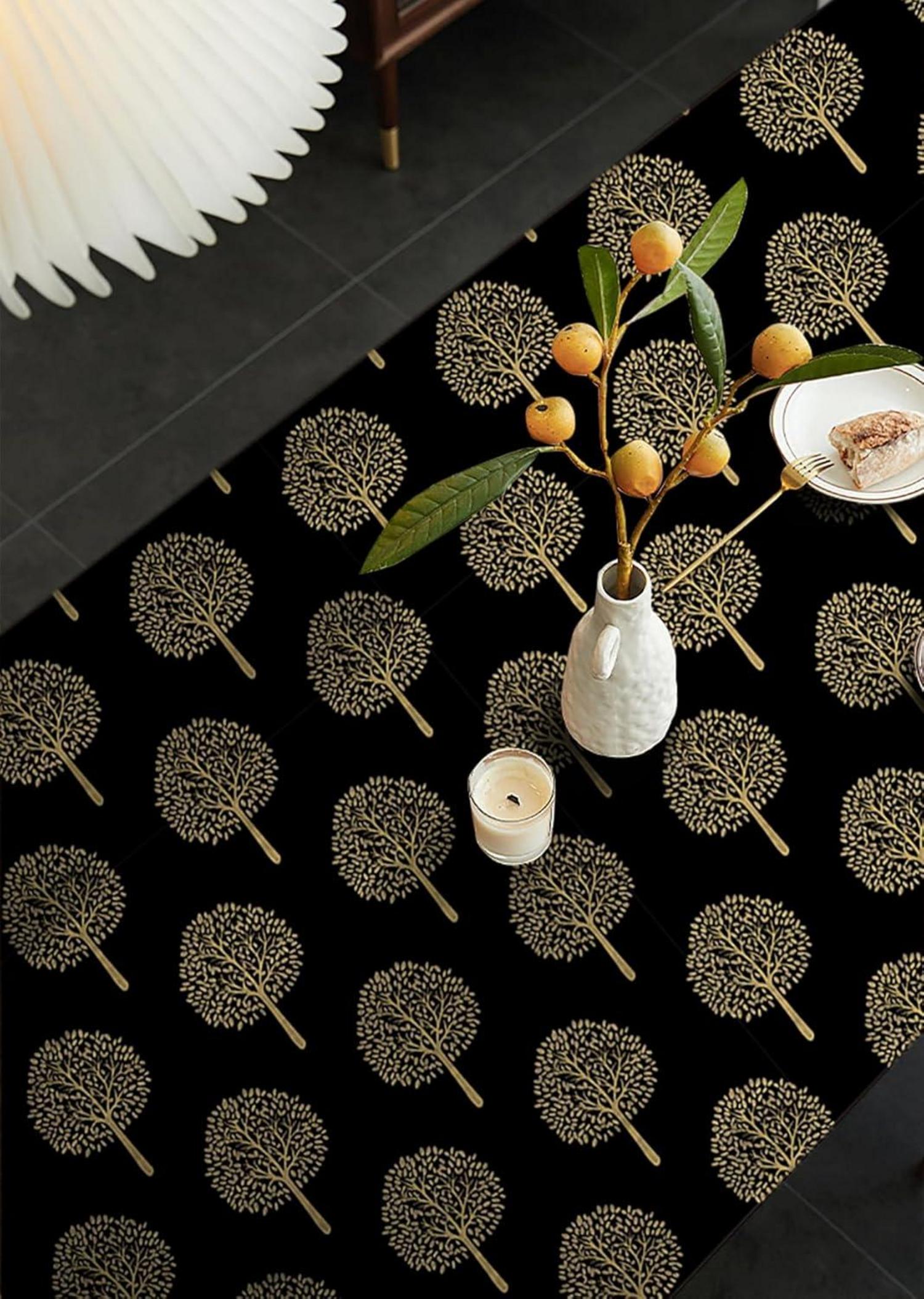 Selbstklebende Tapete Baum PVC Vinyl 44x600cm Tapetenrolle