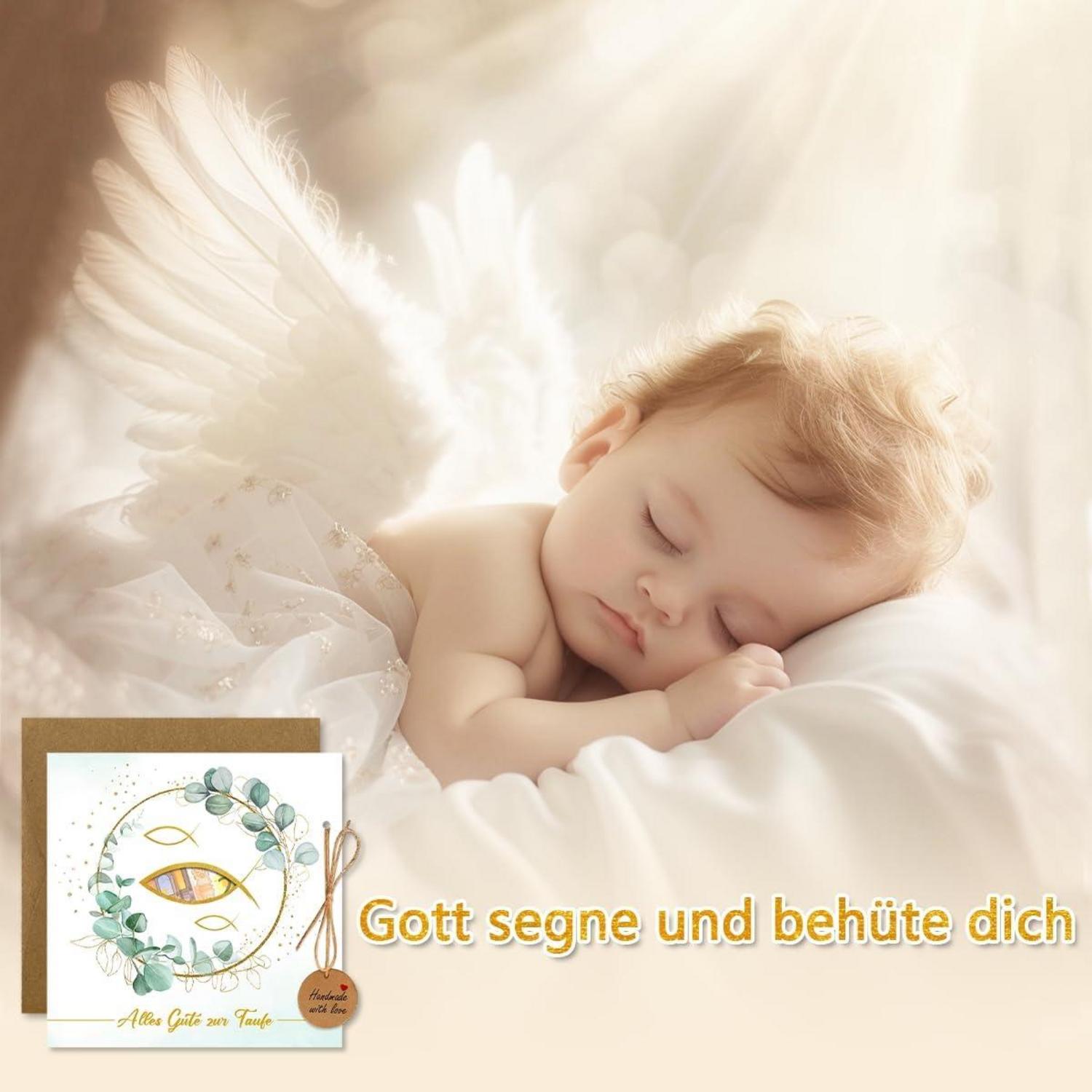 Luckeey Geldgeschenke Taufe Verpackung Umschläge Karte Mädchen Jungen