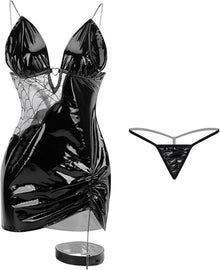 Sexy Cosplay Dessous Outfit mit G-String und Strumpfband