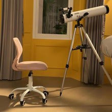 Homy Casa Schreibtischstuhl Leinenstoff ergonomisch