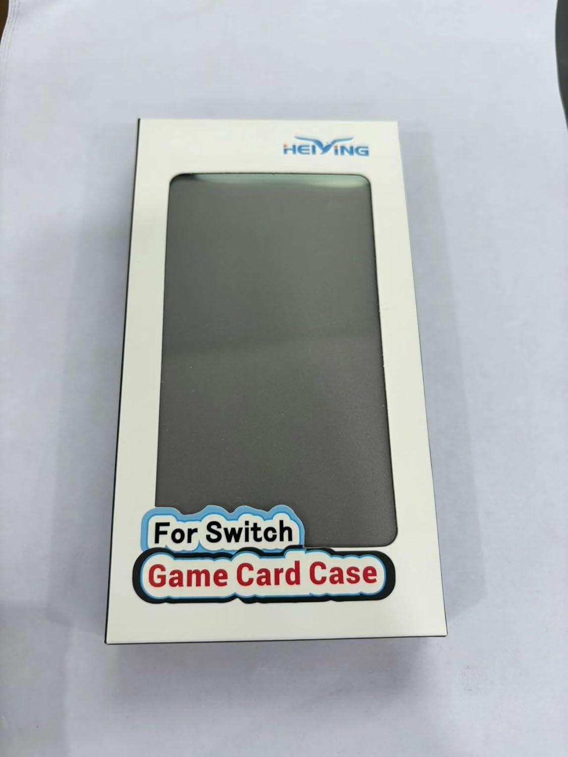 Spiele Aufbewahrungsbox für Nintendo Switch - Metall Spielbox mit 20 Karten Slots